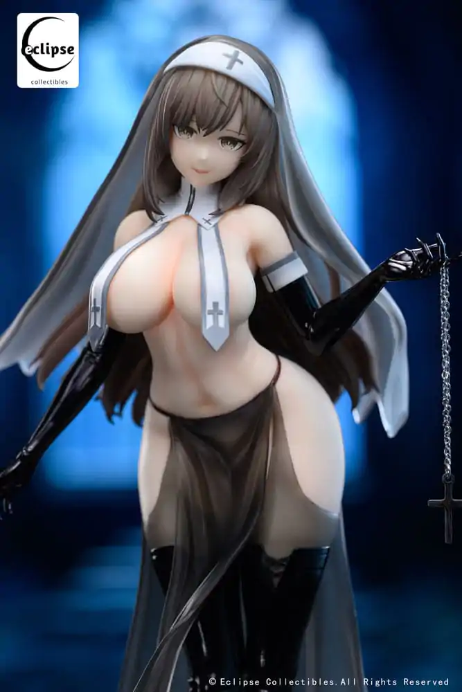 Original Character PVC Kip 1/7 Virtuous Nun Grace 24 cm fotografija proizvoda