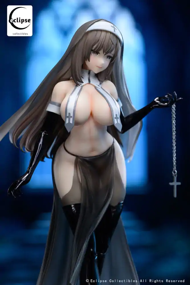 Original Character PVC Kip 1/7 Virtuous Nun Grace 24 cm fotografija proizvoda