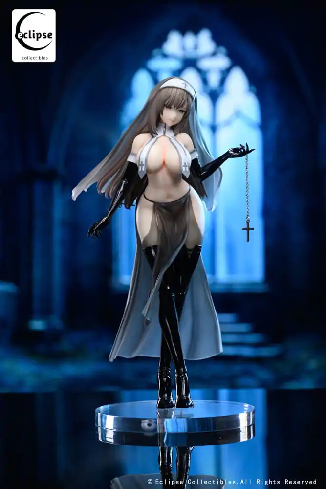 Original Character PVC Kip 1/7 Virtuous Nun Grace 24 cm fotografija proizvoda