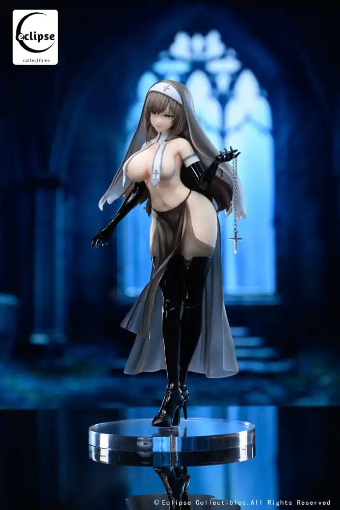 Original Character PVC Kip 1/7 Virtuous Nun Grace 24 cm fotografija proizvoda