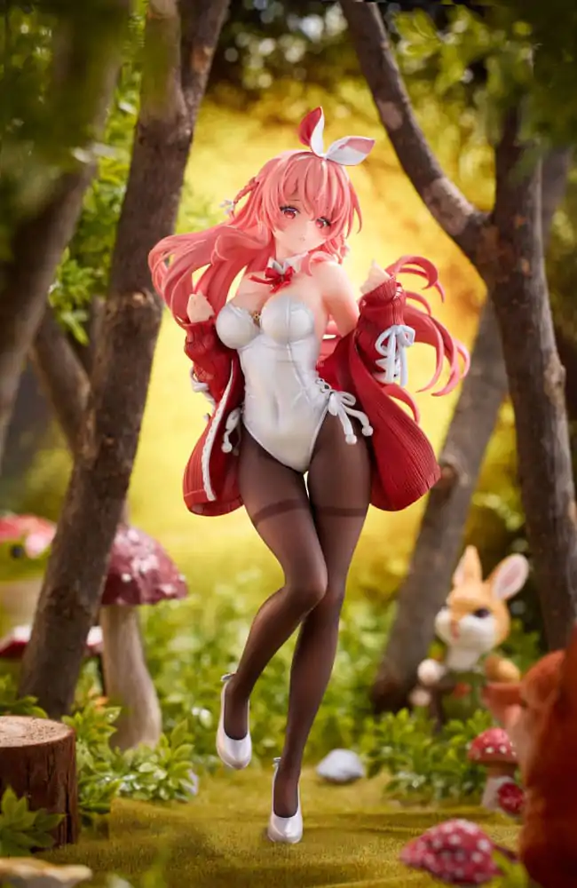 Original Character PVC 1/7 Bijeli Zec Ilustrirao Rosuuri Deluxe Verzija 24 cm fotografija proizvoda