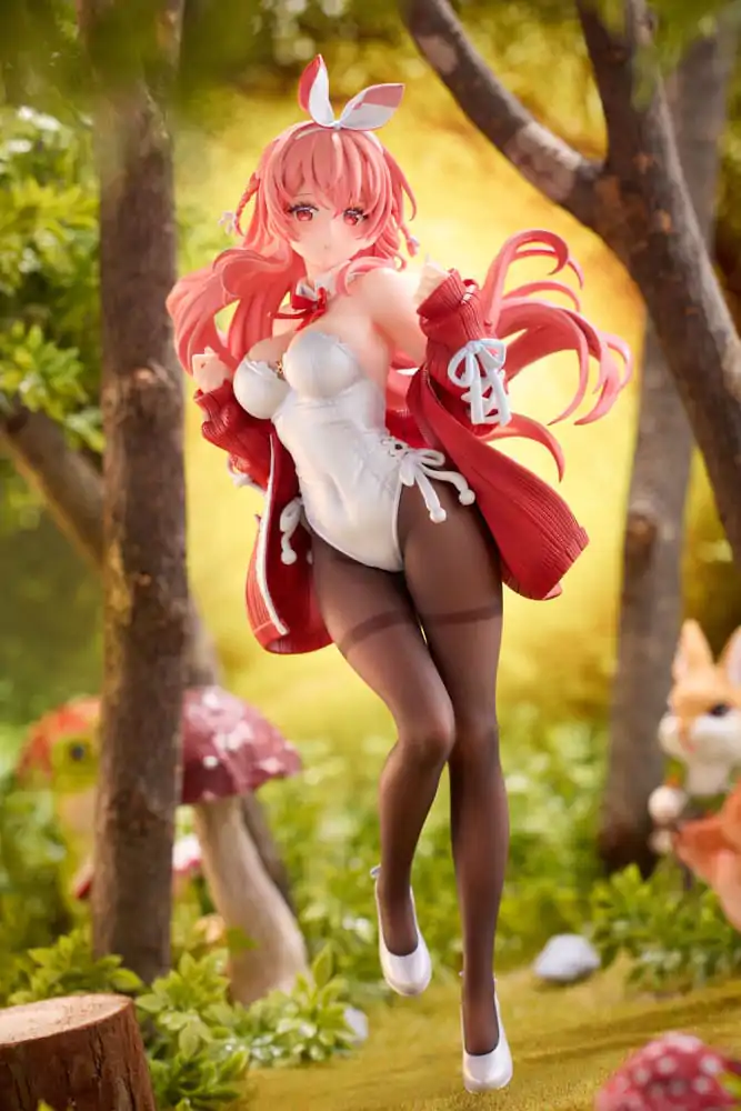 Original Character PVC 1/7 Bijeli Zec Ilustrirao Rosuuri Deluxe Verzija 24 cm fotografija proizvoda