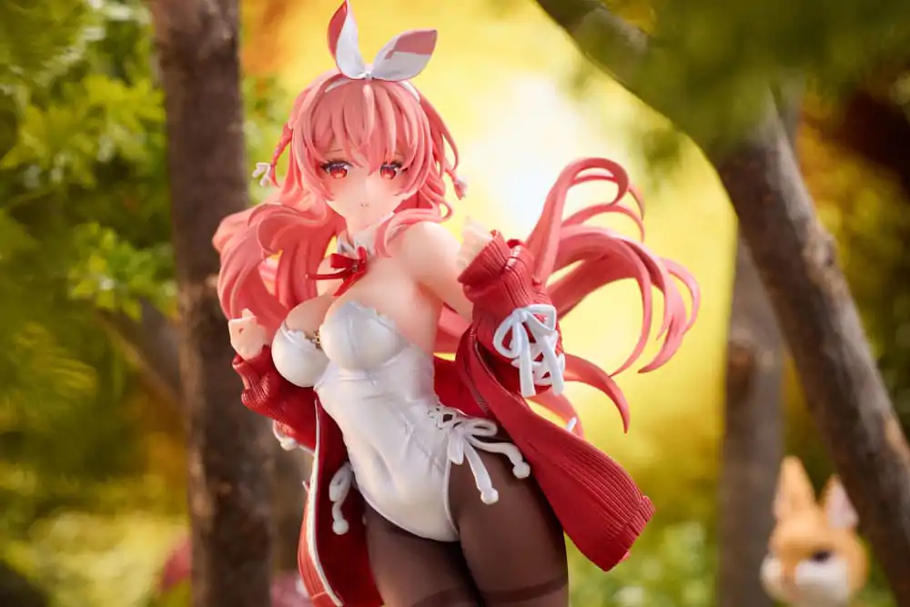 Original Character PVC 1/7 Bijeli Zec Ilustrirao Rosuuri Deluxe Verzija 24 cm fotografija proizvoda