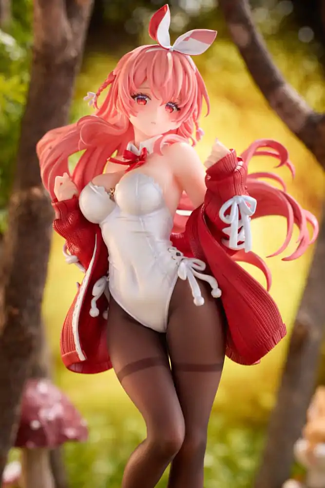 Original Character PVC 1/7 Bijeli Zec Ilustrirao Rosuuri Deluxe Verzija 24 cm fotografija proizvoda