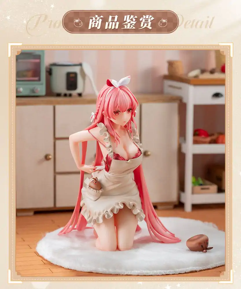 Original Character Kip 1/7 White Rabbit Rosu 16 cm fotografija proizvoda