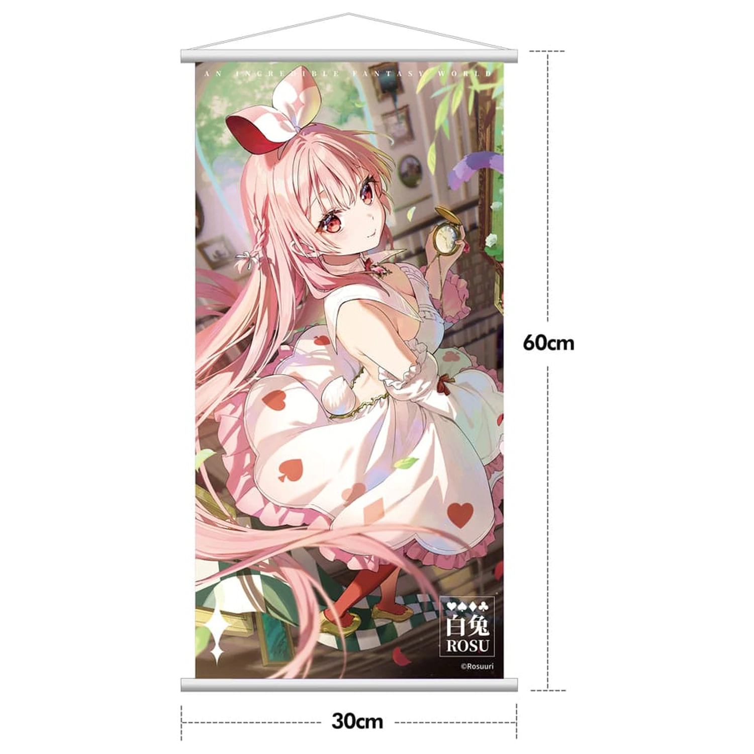 Original Character PVC Statua 1/7 White Rabbit Rosu Wonderland Ver. Illustrated by Rosuuri Deluxe Edition 29 cm fotografija proizvoda