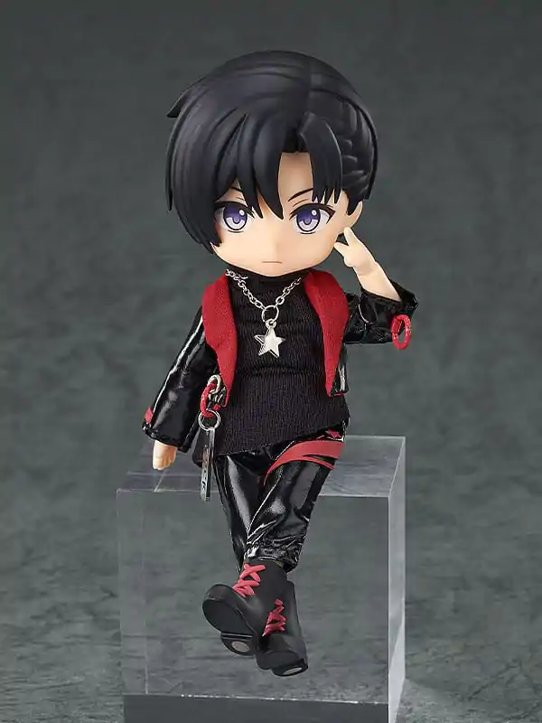 Original Character Accessories for Nendoroid Doll Figures Set odjeće: Idol Outfit - Boy (Deep Red) fotografija proizvoda