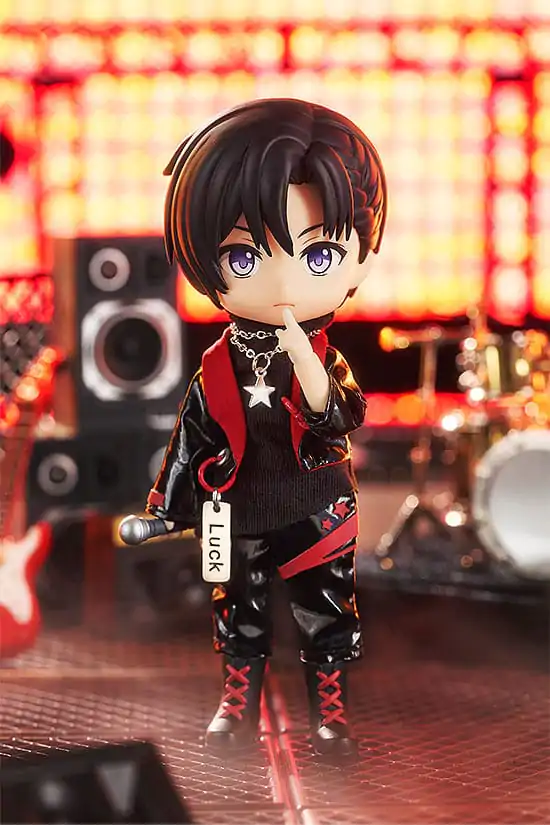 Original Character Accessories for Nendoroid Doll Figures Set odjeće: Idol Outfit - Boy (Deep Red) fotografija proizvoda