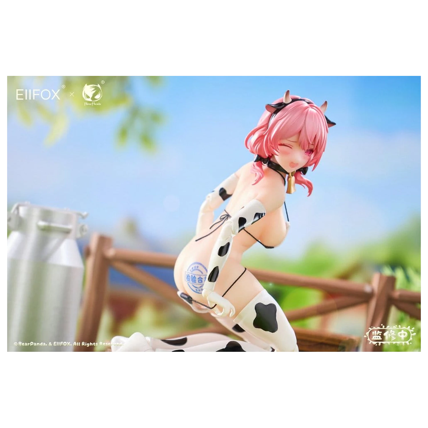 Original Character Action Figure 1/8 Eiifox & BearPanda Nyuugyuu Momo 21 cm fotografija proizvoda