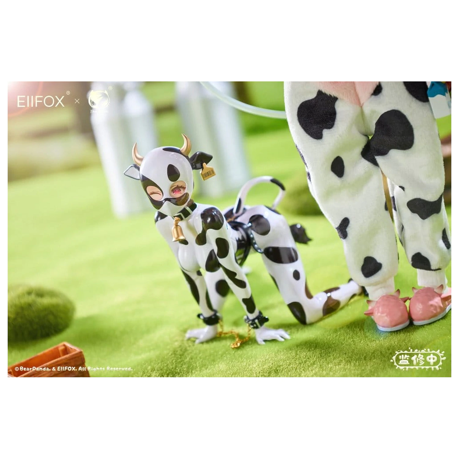 Original Character Action Figure 1/8 Eiifox & BearPanda Nyuugyuu Momo 21 cm fotografija proizvoda