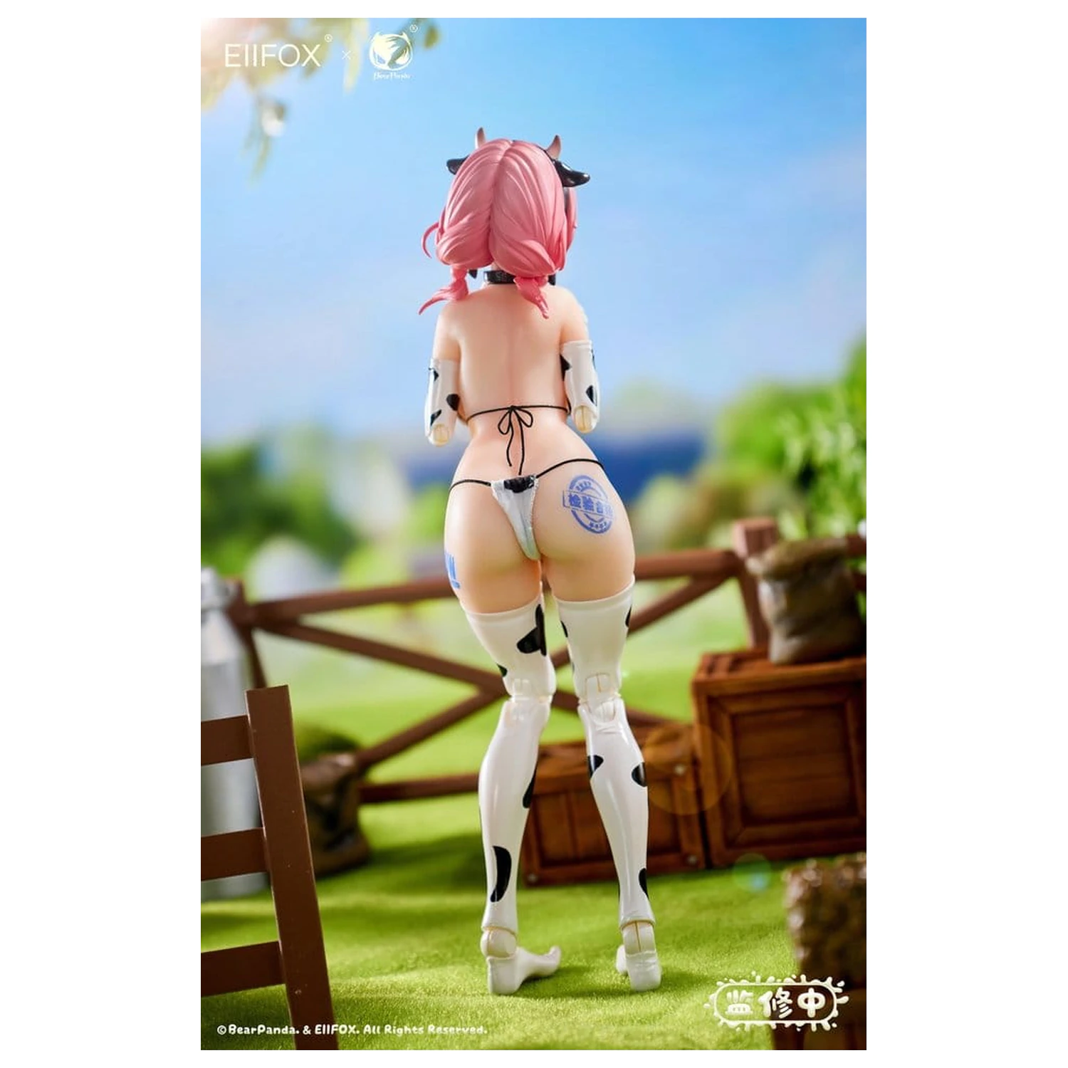 Original Character Action Figure 1/8 Eiifox & BearPanda Nyuugyuu Momo 21 cm fotografija proizvoda