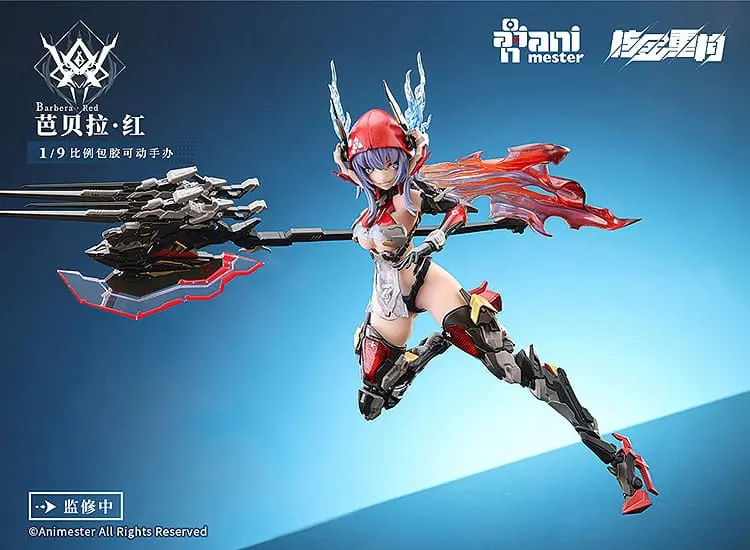 Original Character Plastični Model Kit Alloy Articulated Assemblable Model Thunderbolt-Barbera Red 21 cm fotografija proizvoda