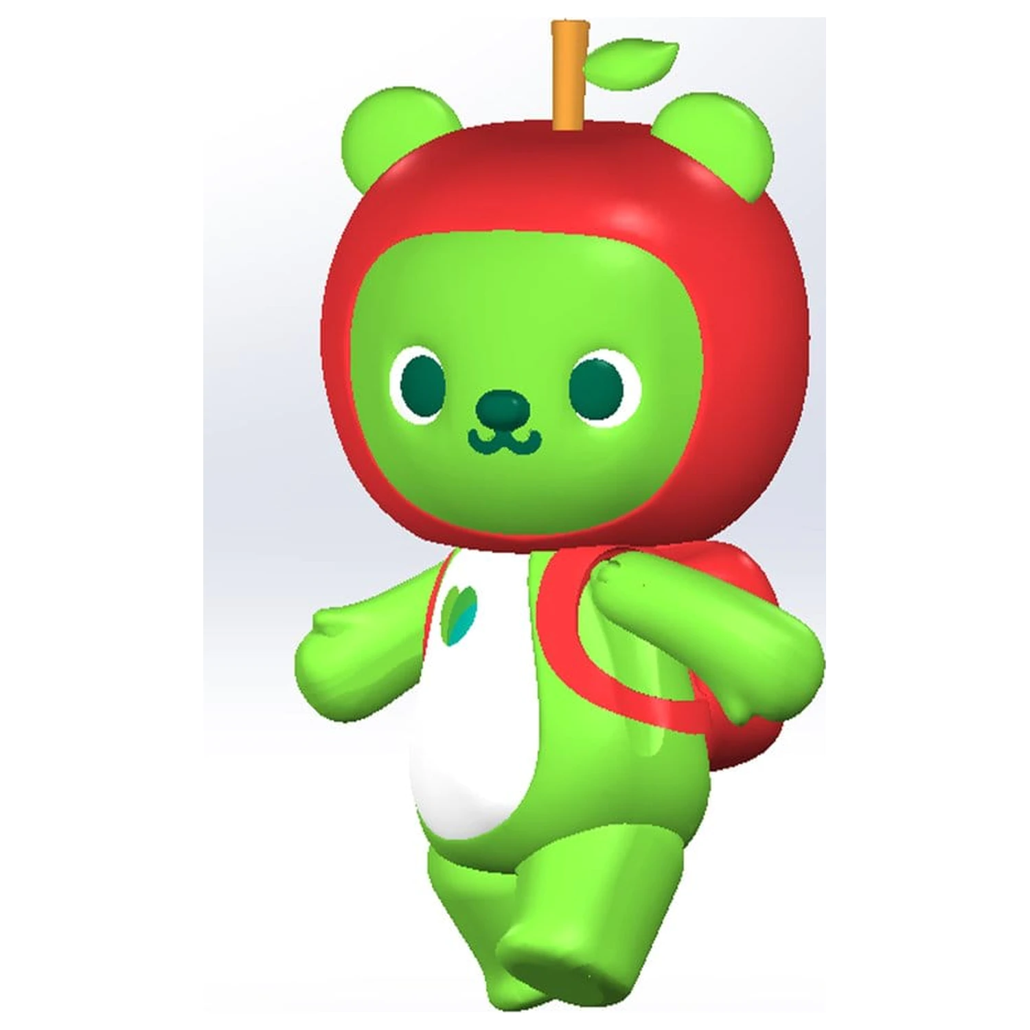 Original Character Set za plastični model Arukuma 10 cm fotografija proizvoda