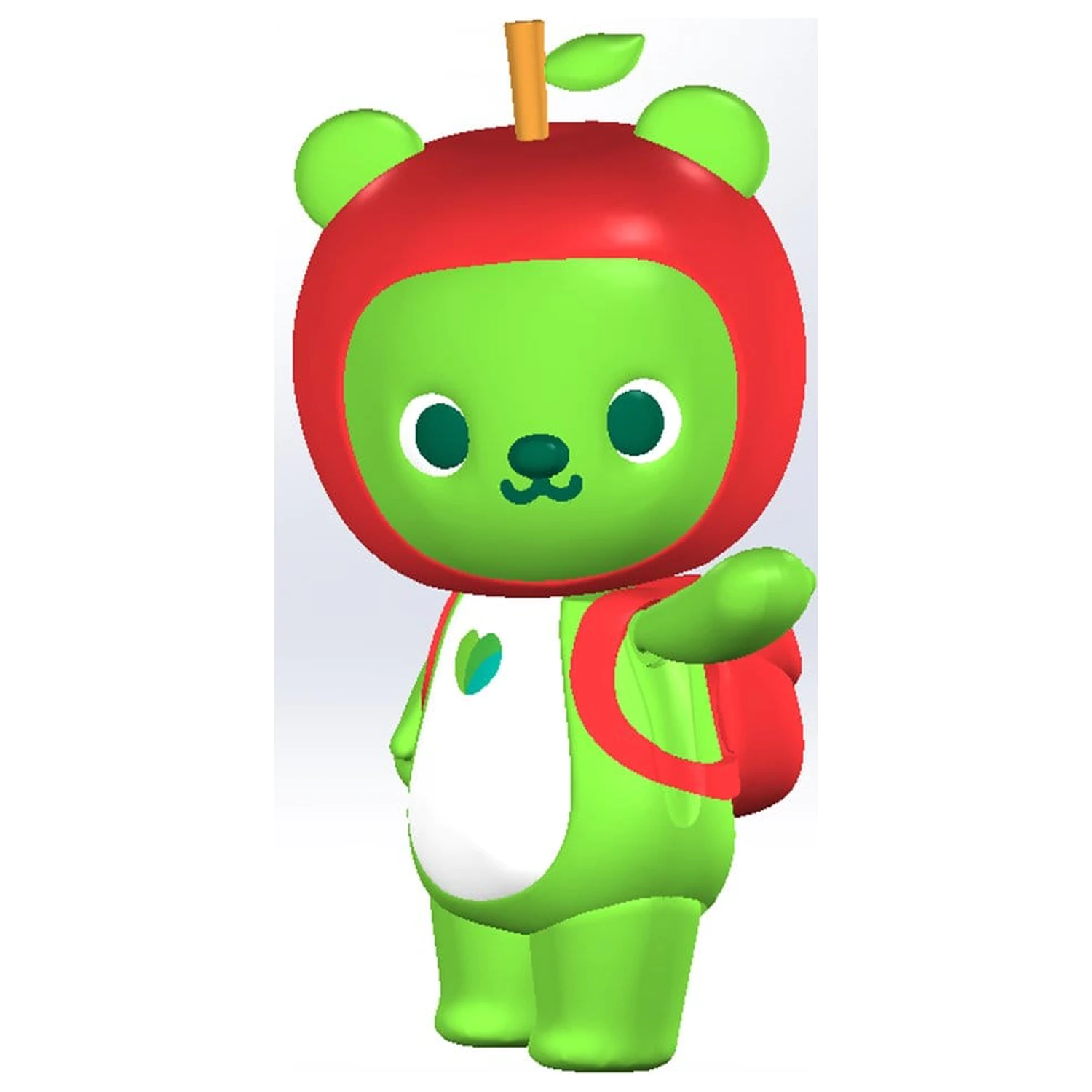 Original Character Set za plastični model Arukuma 10 cm fotografija proizvoda