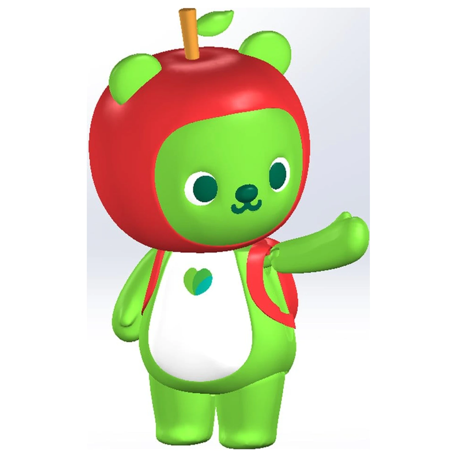 Original Character Set za plastični model Arukuma 10 cm fotografija proizvoda