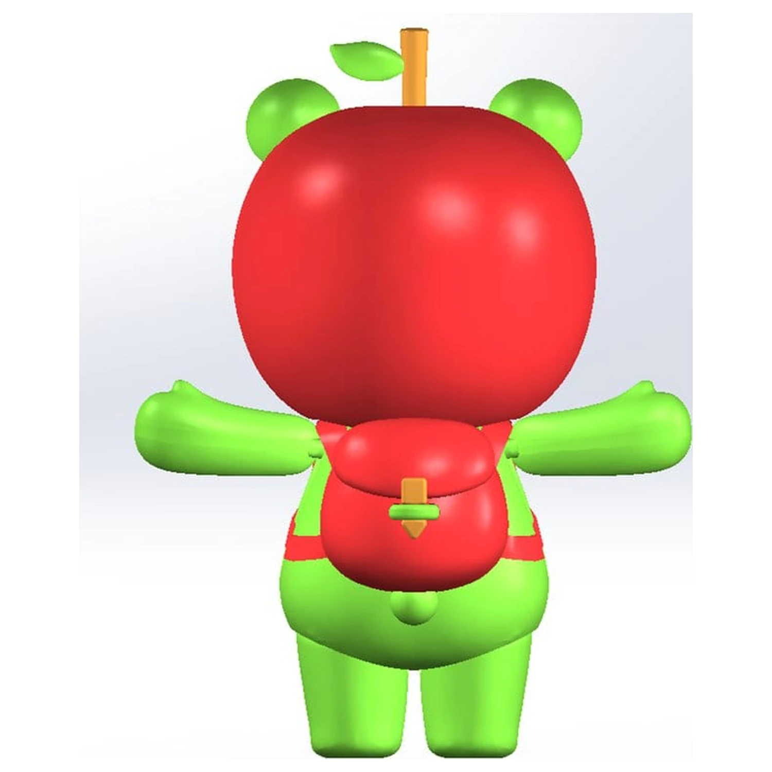 Original Character Set za plastični model Arukuma 10 cm fotografija proizvoda