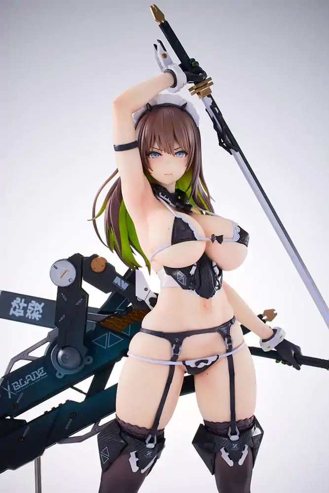 Original Character by Nidy-2D PVC Kip 1/7 Meido-Busou: Blade DX Ver. 27 cm fotografija proizvoda