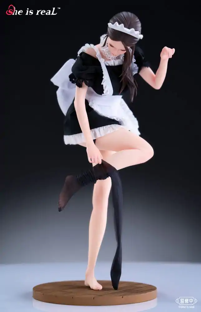 Original Character Dress Series PVC Kip 1/6 She is real Water Droplet Maid 27 cm fotografija proizvoda