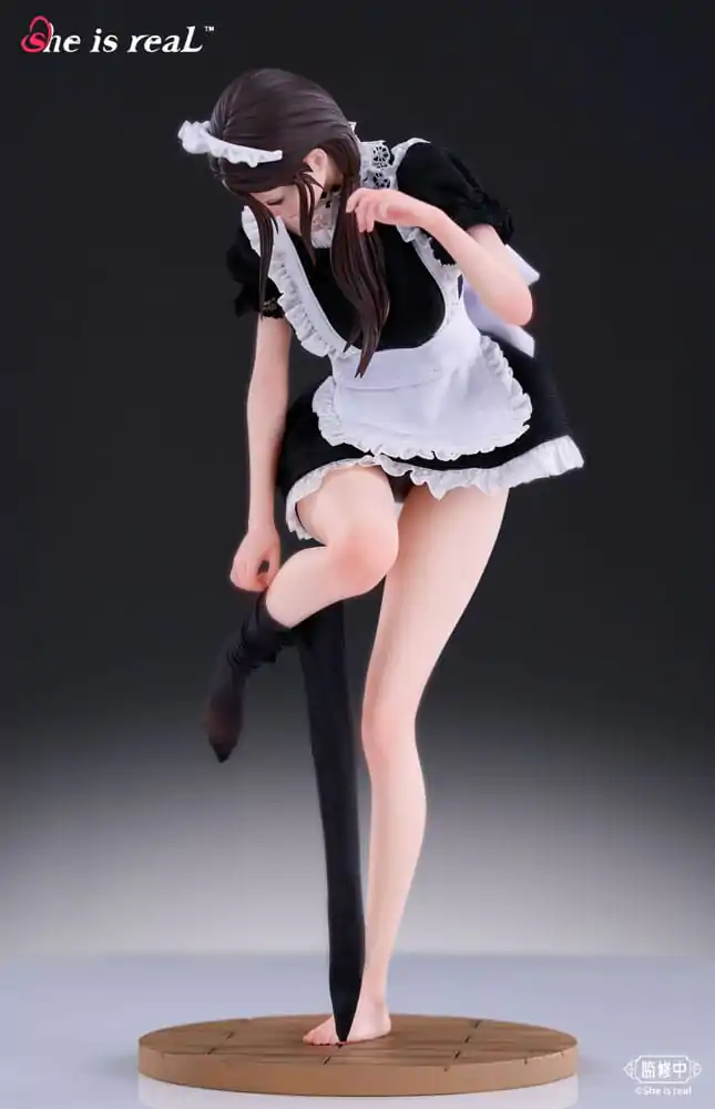 Original Character Dress Series PVC Kip 1/6 She is real Water Droplet Maid 27 cm fotografija proizvoda