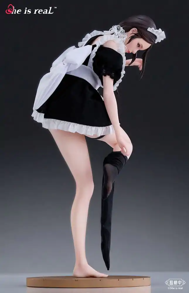 Original Character Dress Series PVC Kip 1/6 She is real Water Droplet Maid 27 cm fotografija proizvoda