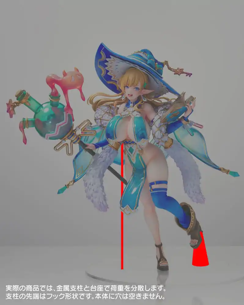 Original Character Elf Village Series PVC figura 1/6 15th Villager Milklinde Antenna 25 cm fotografija proizvoda