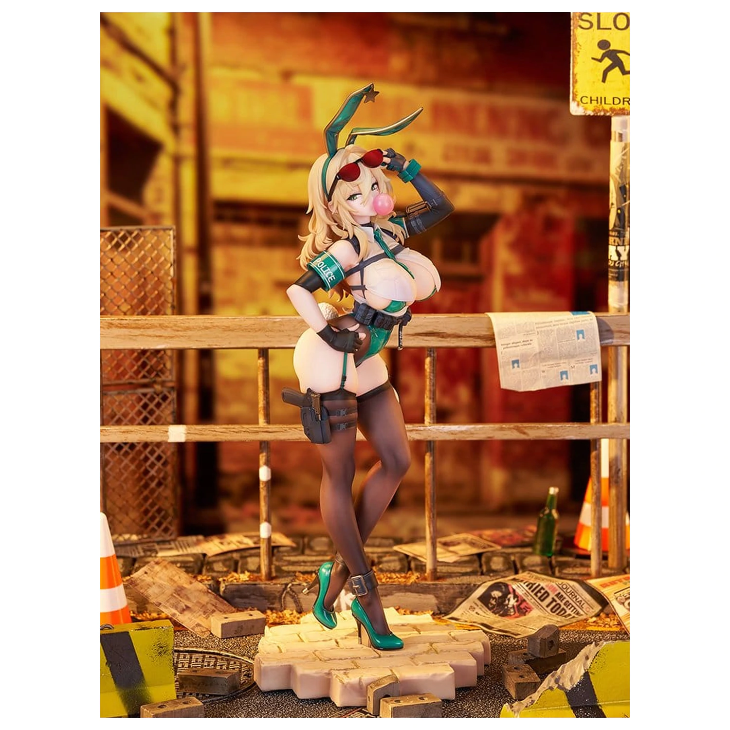 Figura Original Character 1/6 Bunny Cops 01 Ilustracija CheLA77 30 centimetara fotografija proizvoda
