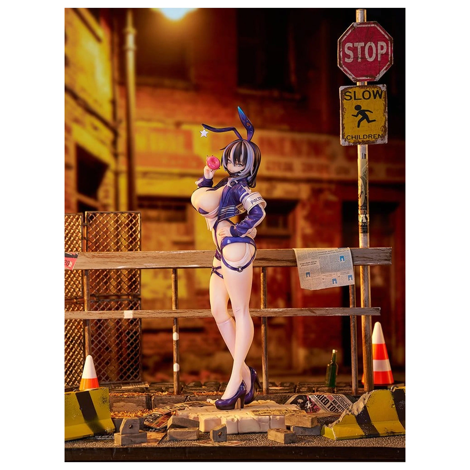 Figura originalnog lika 1/6 Bunny Cops_02 Ilustracija CheLA77 30 cm fotografija proizvoda