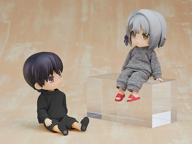 Originalni lik za Nendoroid Doll Figure Set Odjeće: Majica i Trenirka (Crna) fotografija proizvoda