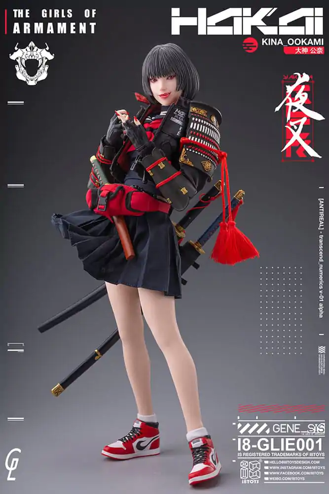 Original Character i8Toys x Gharliera akcijska figura 1/6 The Girls of Armament Kina Ookami 28 cm fotografija proizvoda