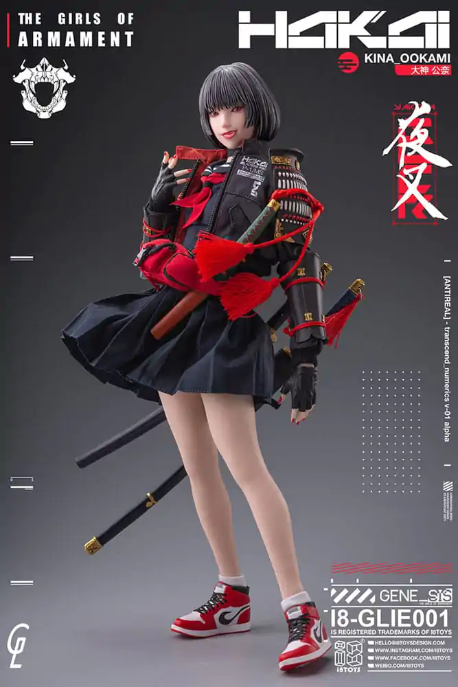 Original Character i8Toys x Gharliera akcijska figura 1/6 The Girls of Armament Kina Ookami 28 cm fotografija proizvoda