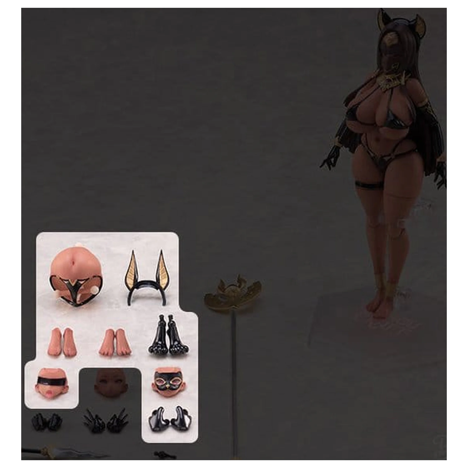 Original Character Isekai Emaki Bastet figurica dijelovi 1/12 egipatska božica fotografija proizvoda