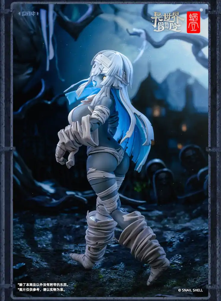 Original Character akcijska figura komplet 1/12 RPG-03 Zombie Girl Grisa 15 cm fotografija proizvoda