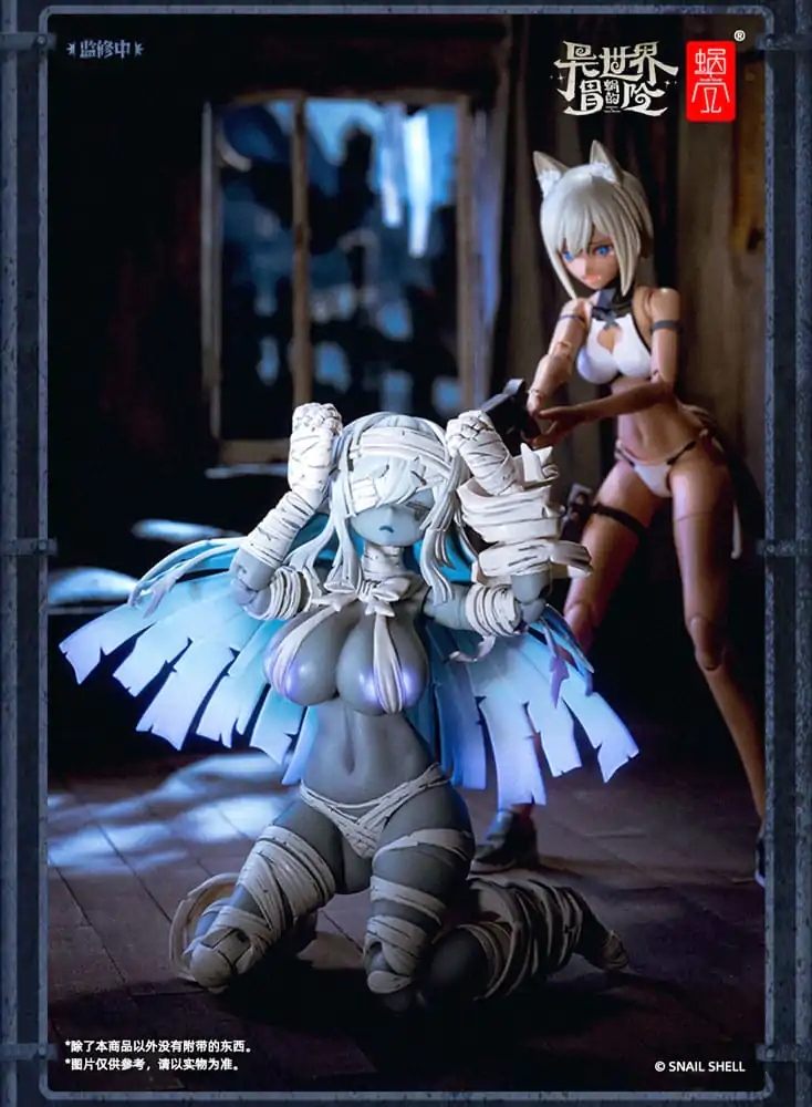 Original Character akcijska figura komplet 1/12 RPG-03 Zombie Girl Grisa 15 cm fotografija proizvoda