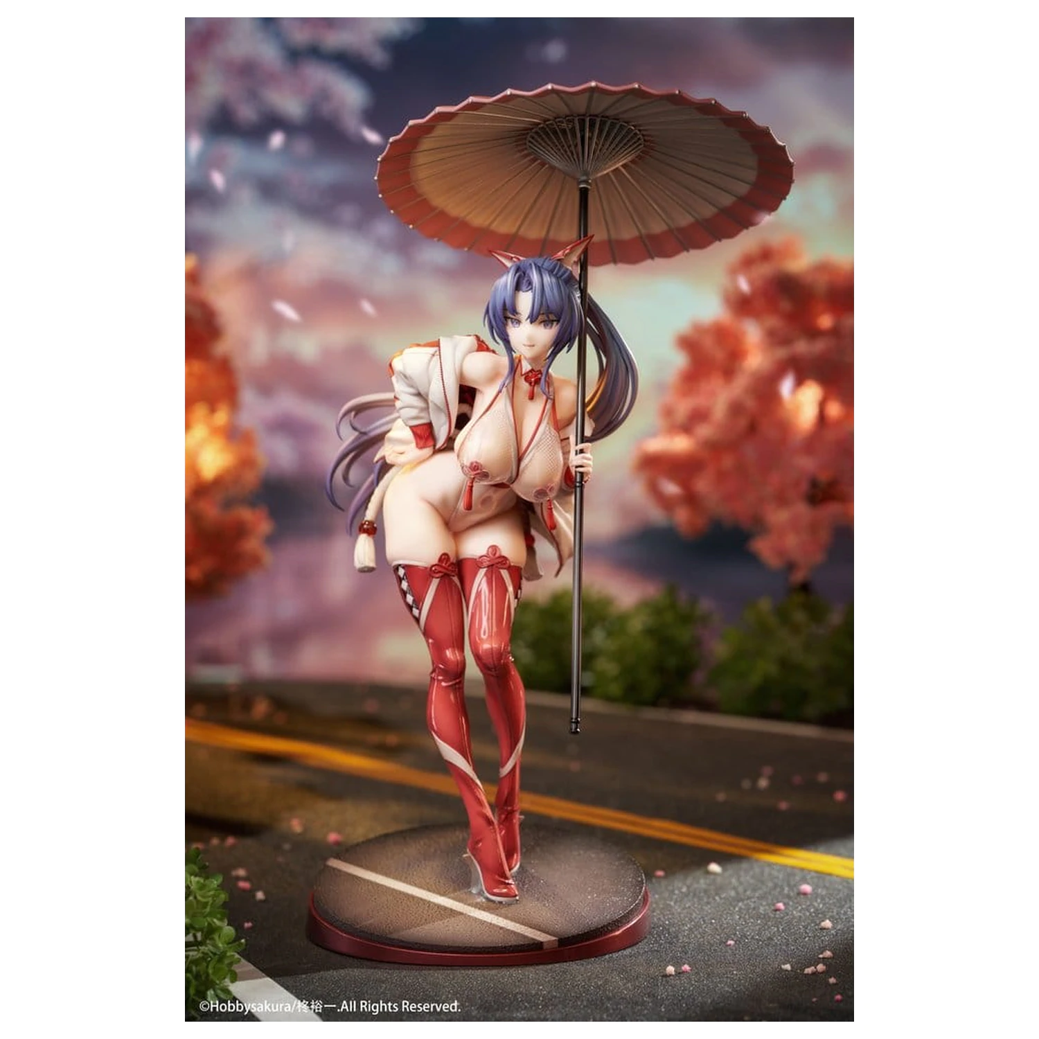 Original Character Miko Shoujo PVC figura 1/7 Miko Race Queen Ver. 33 cm fotografija proizvoda