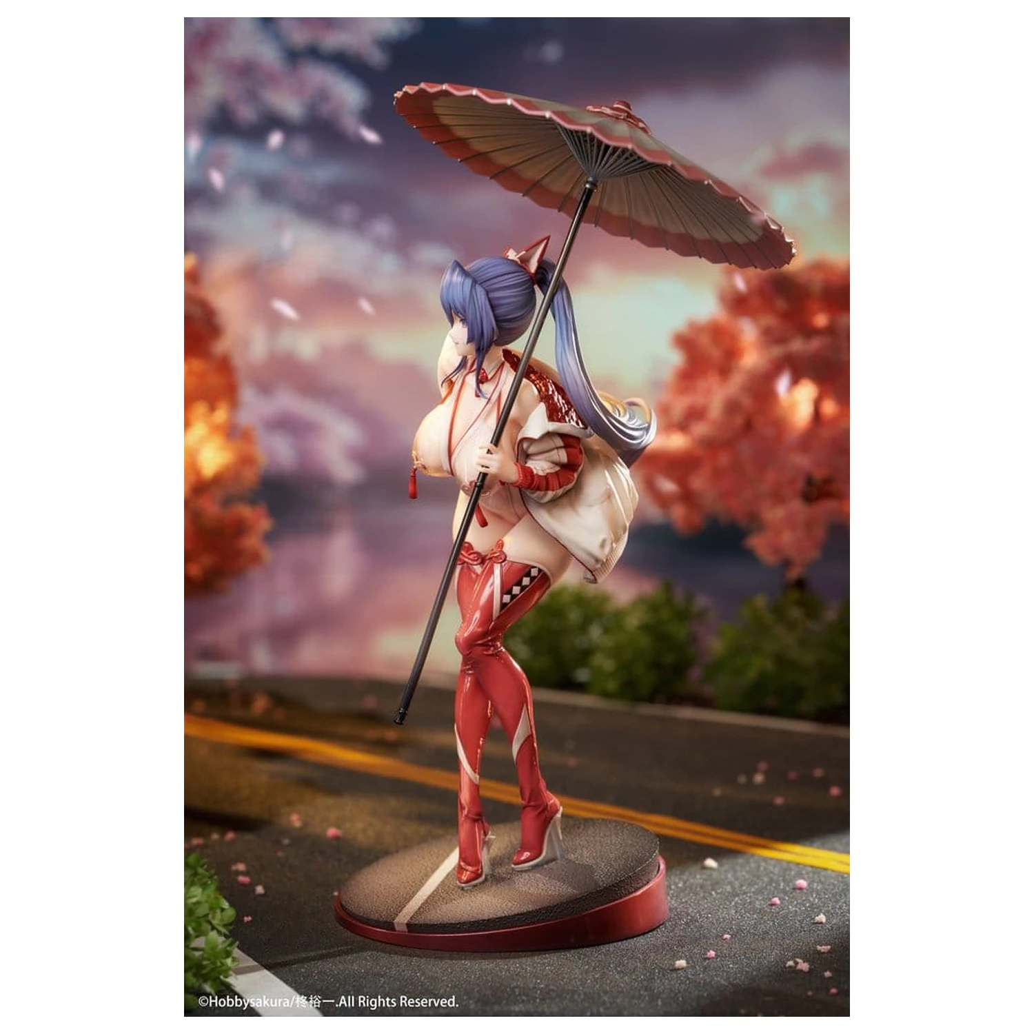 Original Character Miko Shoujo PVC figura 1/7 Miko Race Queen Ver. 33 cm fotografija proizvoda