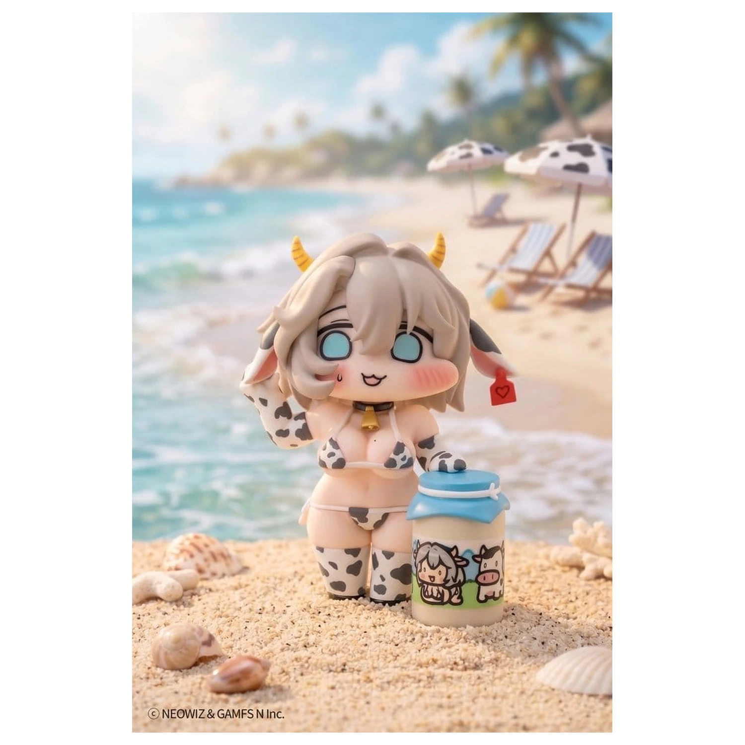 Original Character PVC figura Milky Bikini Teresse-chan x illustration by JAZZ JACK 9 cm fotografija proizvoda