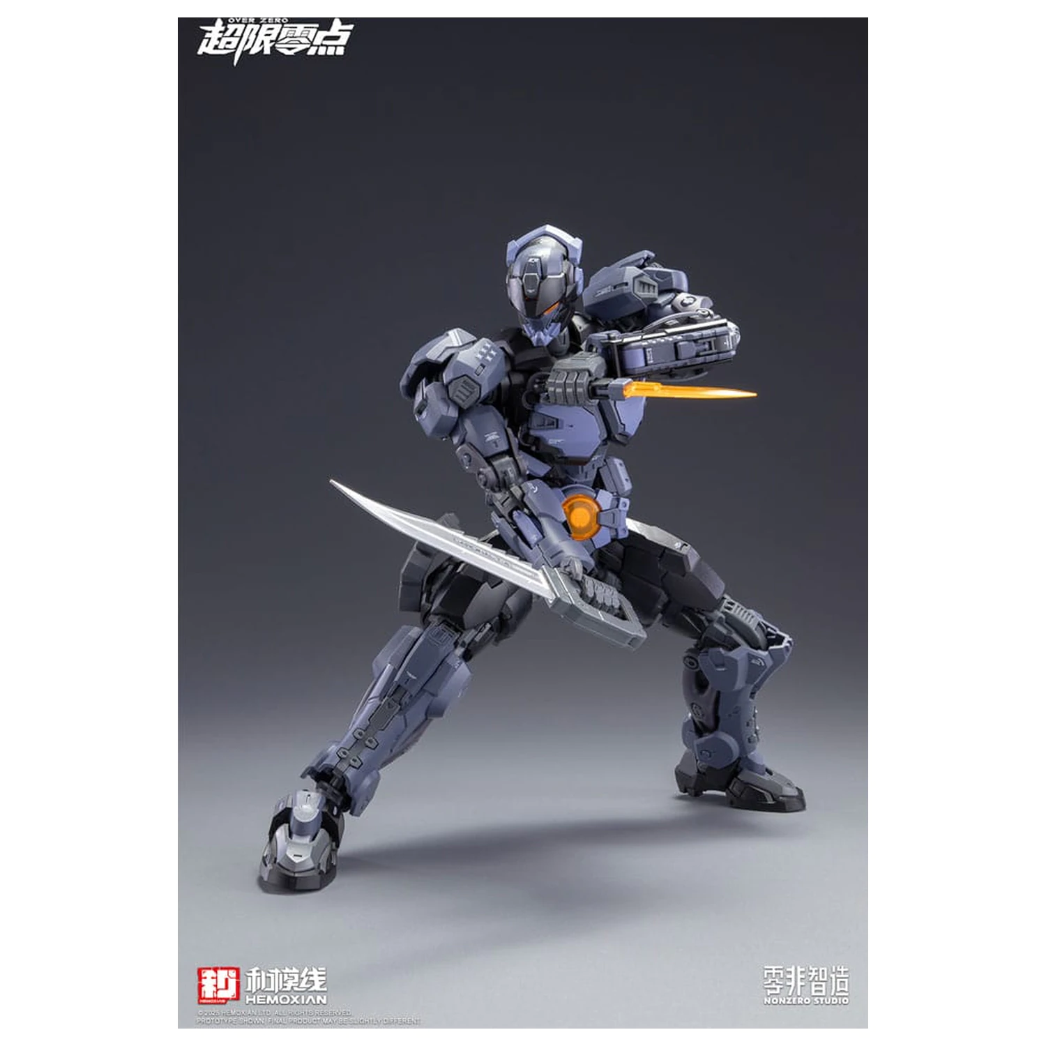 Original Character Over Zero Series Model Kit 1/10 Baki 21 cm fotografija proizvoda