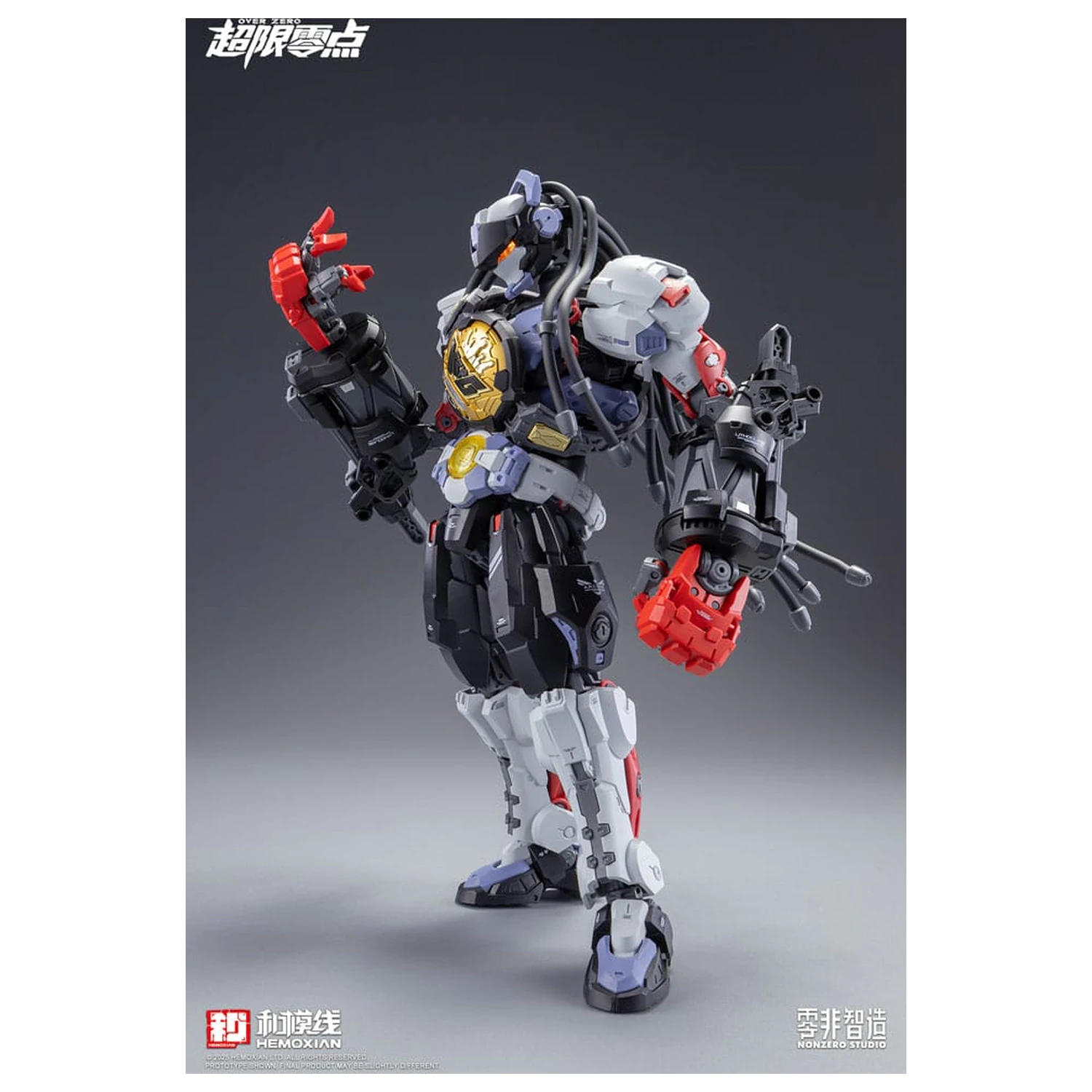 Original Character Over Zero Series Model Kit 1/10 Baki 21 cm fotografija proizvoda