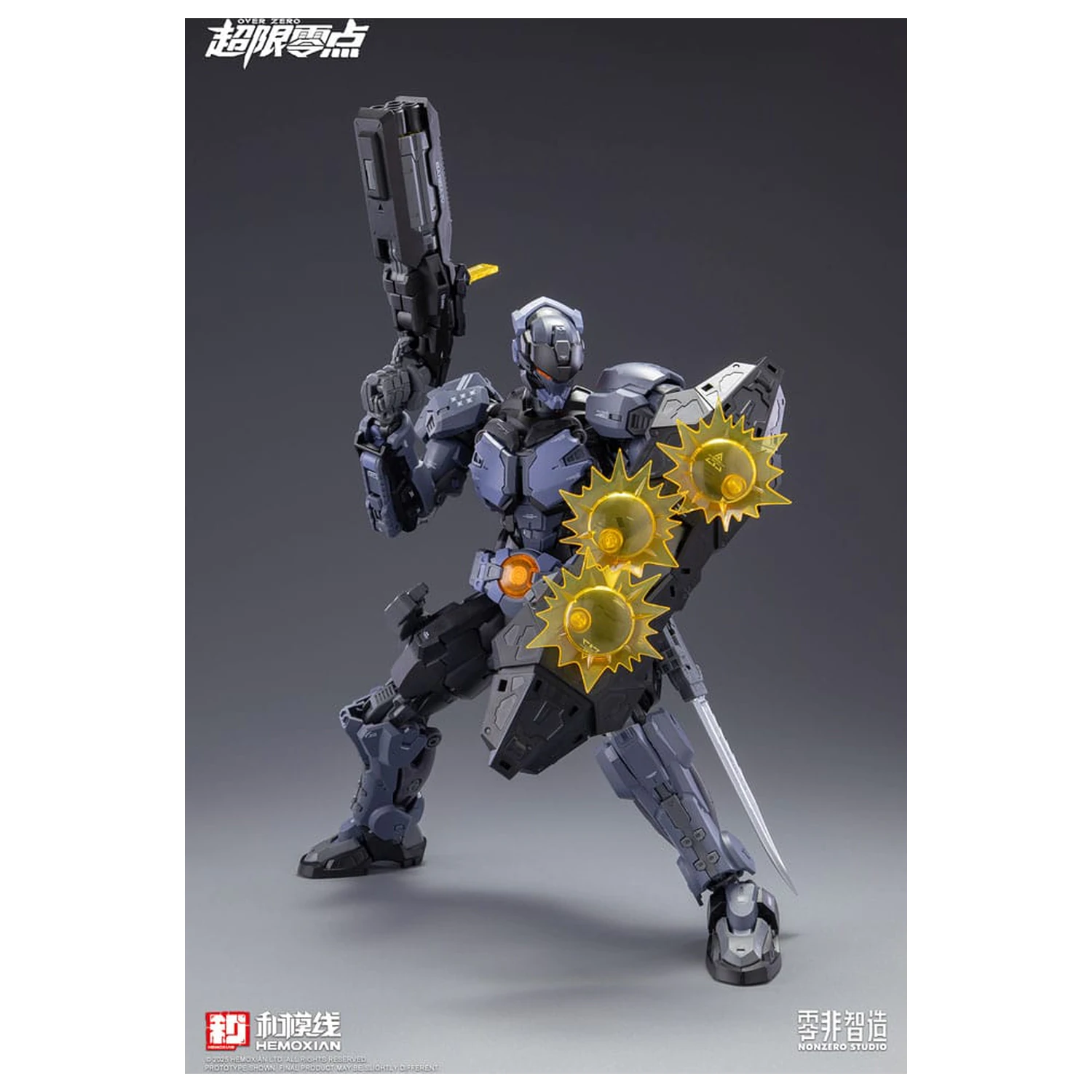 Original Character Over Zero Series Model Kit 1/10 Baki 21 cm fotografija proizvoda