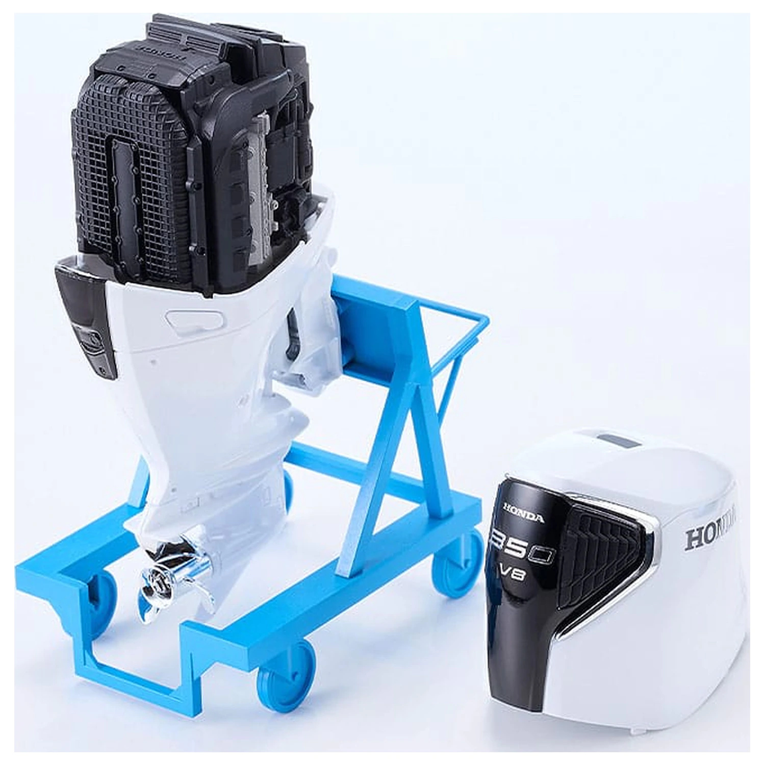 Original Character PLAMAX plastični model Kit MF-97 minimum factory Minori s Honda BF350 Grand Prix White 10 cm fotografija proizvoda