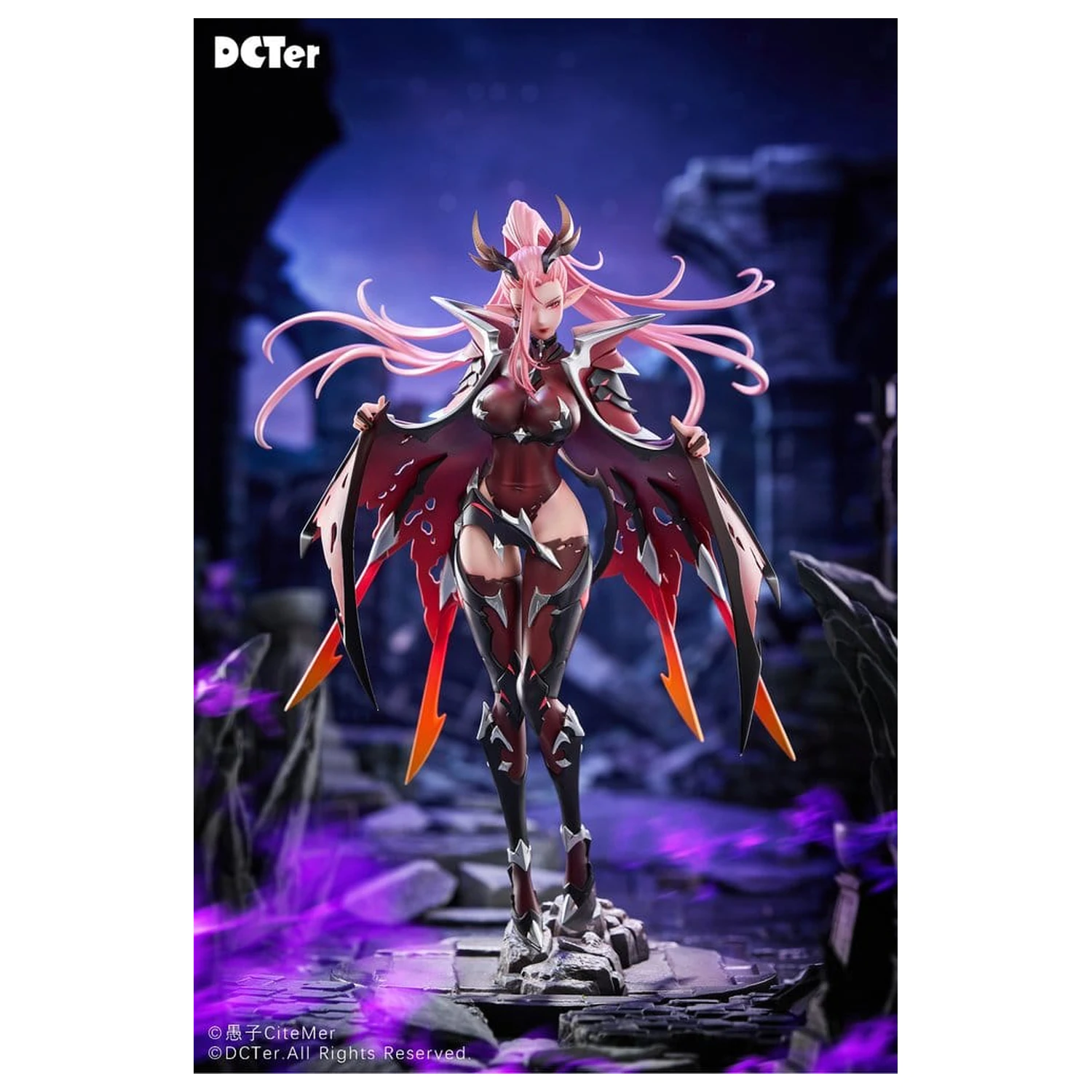 Original Character PU figura 1/7 Heslion Draco Bellatrix Feminina 27 cm fotografija proizvoda