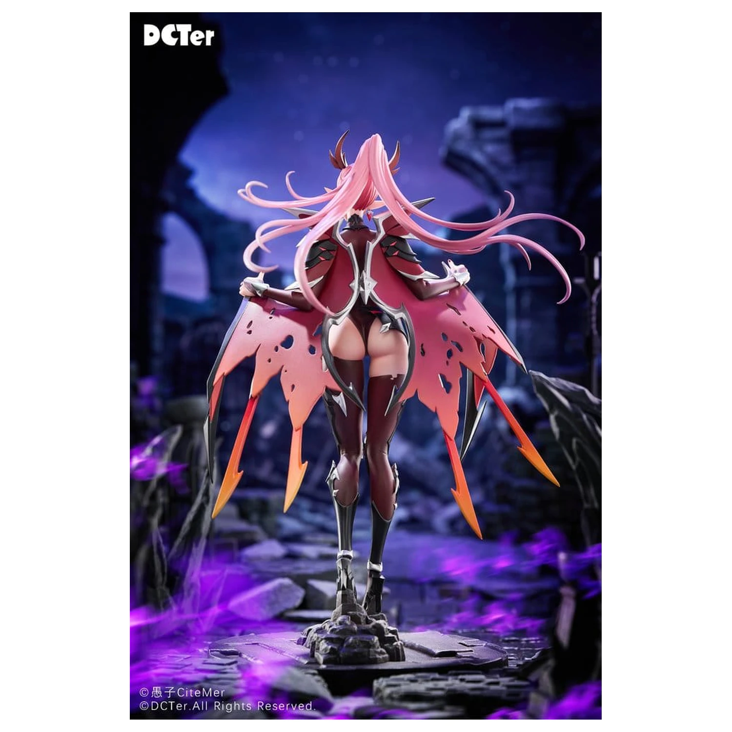 Original Character PU figura 1/7 Heslion Draco Bellatrix Feminina 27 cm fotografija proizvoda