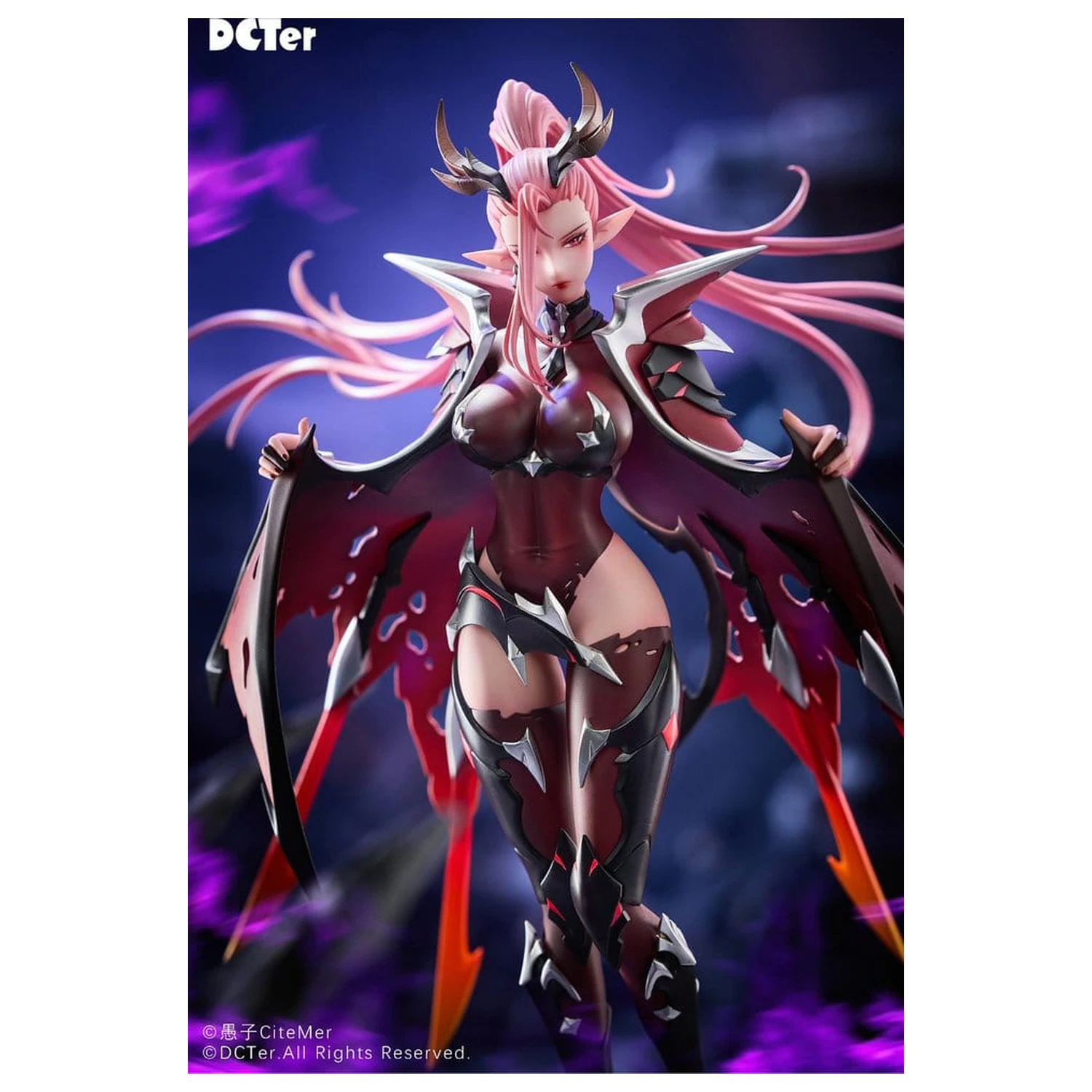 Original Character PU figura 1/7 Heslion Draco Bellatrix Feminina 27 cm fotografija proizvoda