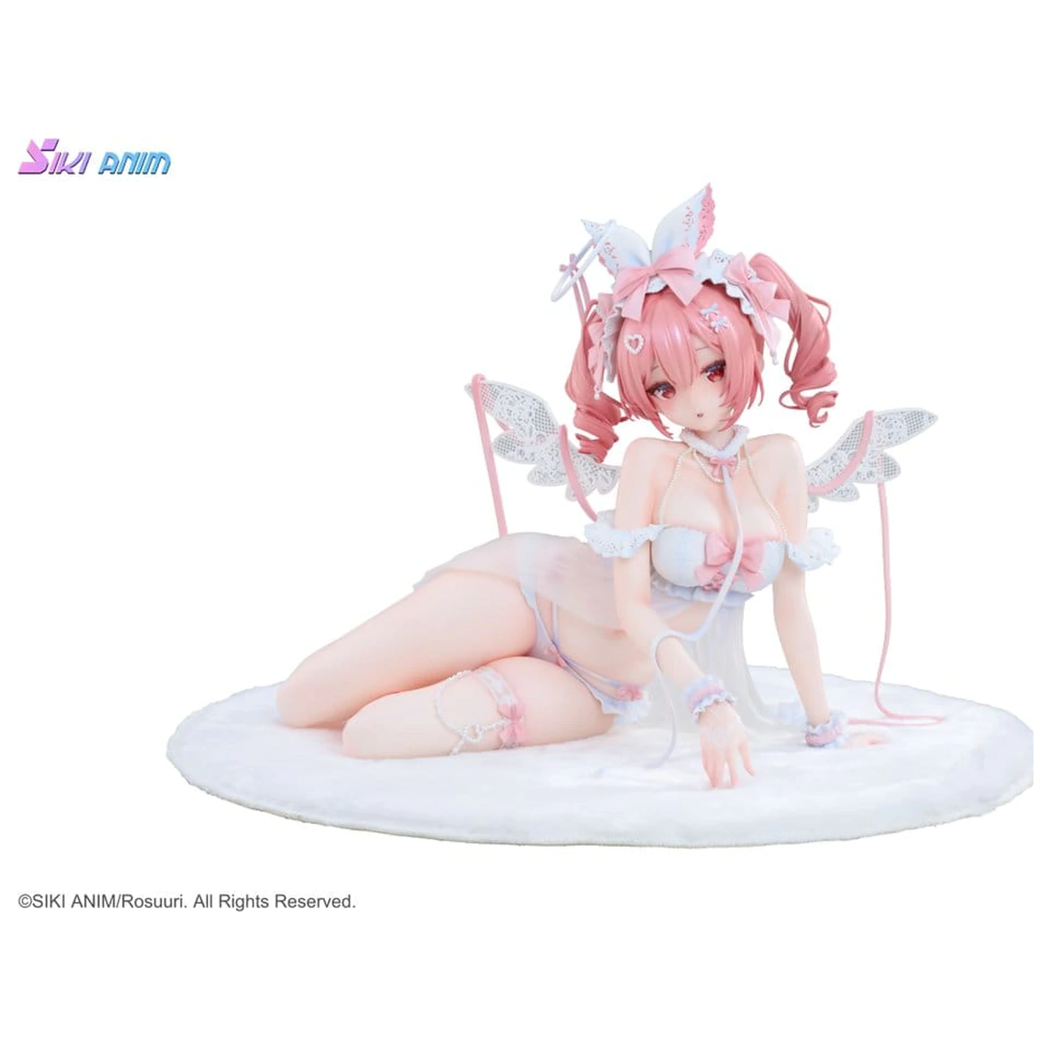 Original Character PVC figura 1/4 White Rabbit Rosu Angel Ver. Illustrated by Rosuuri 23 cm fotografija proizvoda