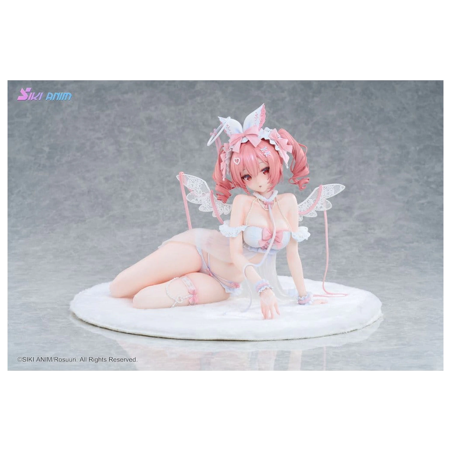 Original Character PVC figura 1/4 White Rabbit Rosu Angel Ver. Illustrated by Rosuuri 23 cm fotografija proizvoda