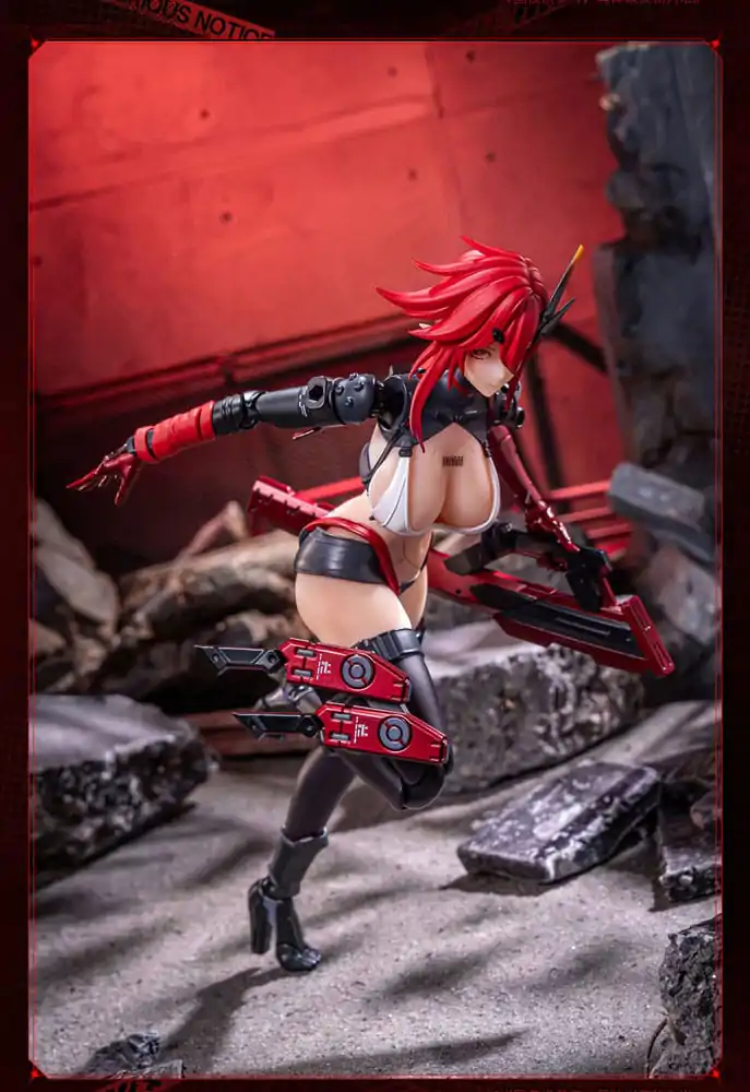 Original Character bešavna akcijska figura 1/9 Wolf-Mastiff Force Karas Samurai 20 cm fotografija proizvoda