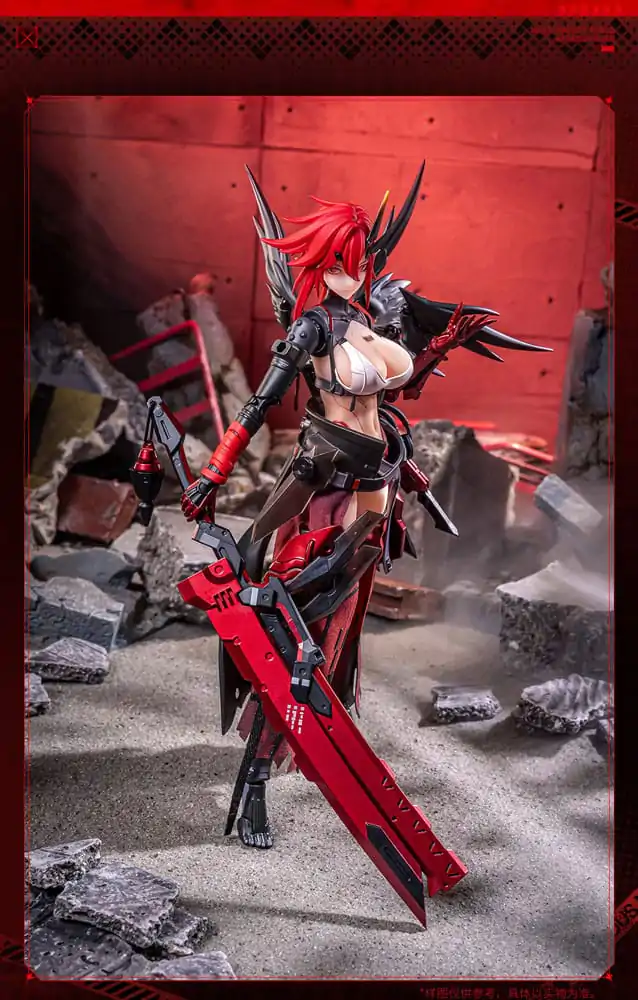 Original Character bešavna akcijska figura 1/9 Wolf-Mastiff Force Karas Samurai 20 cm fotografija proizvoda
