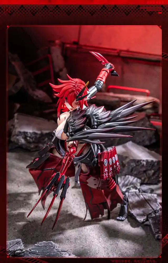 Original Character bešavna akcijska figura 1/9 Wolf-Mastiff Force Karas Samurai 20 cm fotografija proizvoda