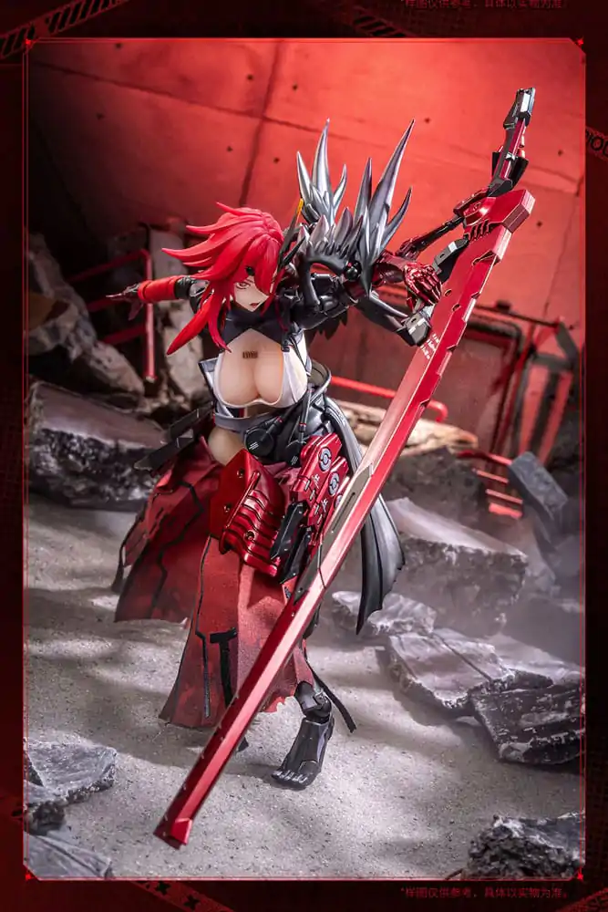 Original Character bešavna akcijska figura 1/9 Wolf-Mastiff Force Karas Samurai 20 cm fotografija proizvoda