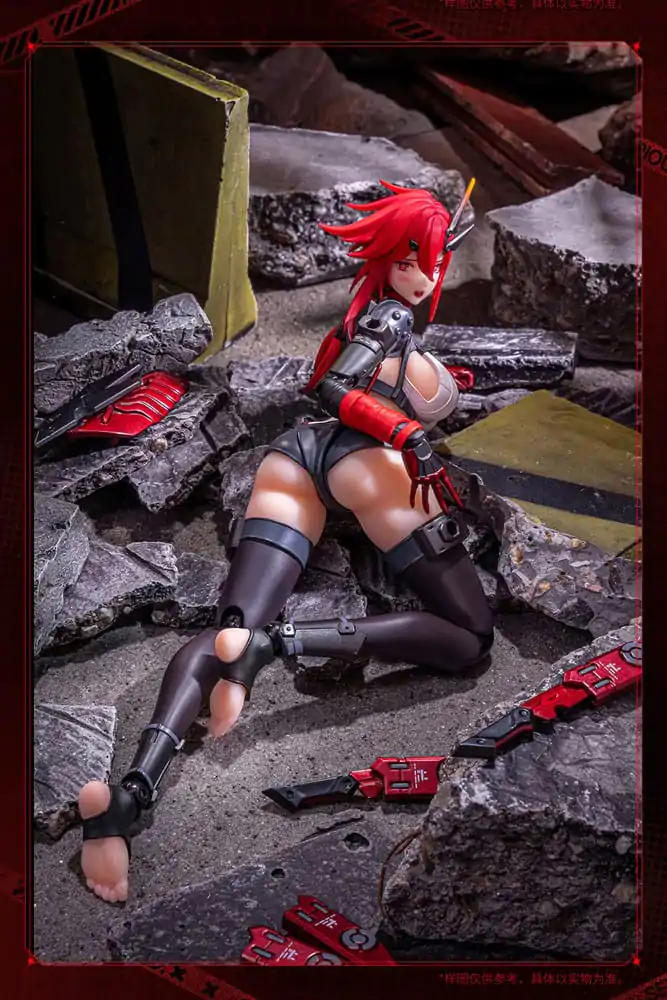 Original Character bešavna akcijska figura 1/9 Wolf-Mastiff Force Karas Samurai 20 cm fotografija proizvoda